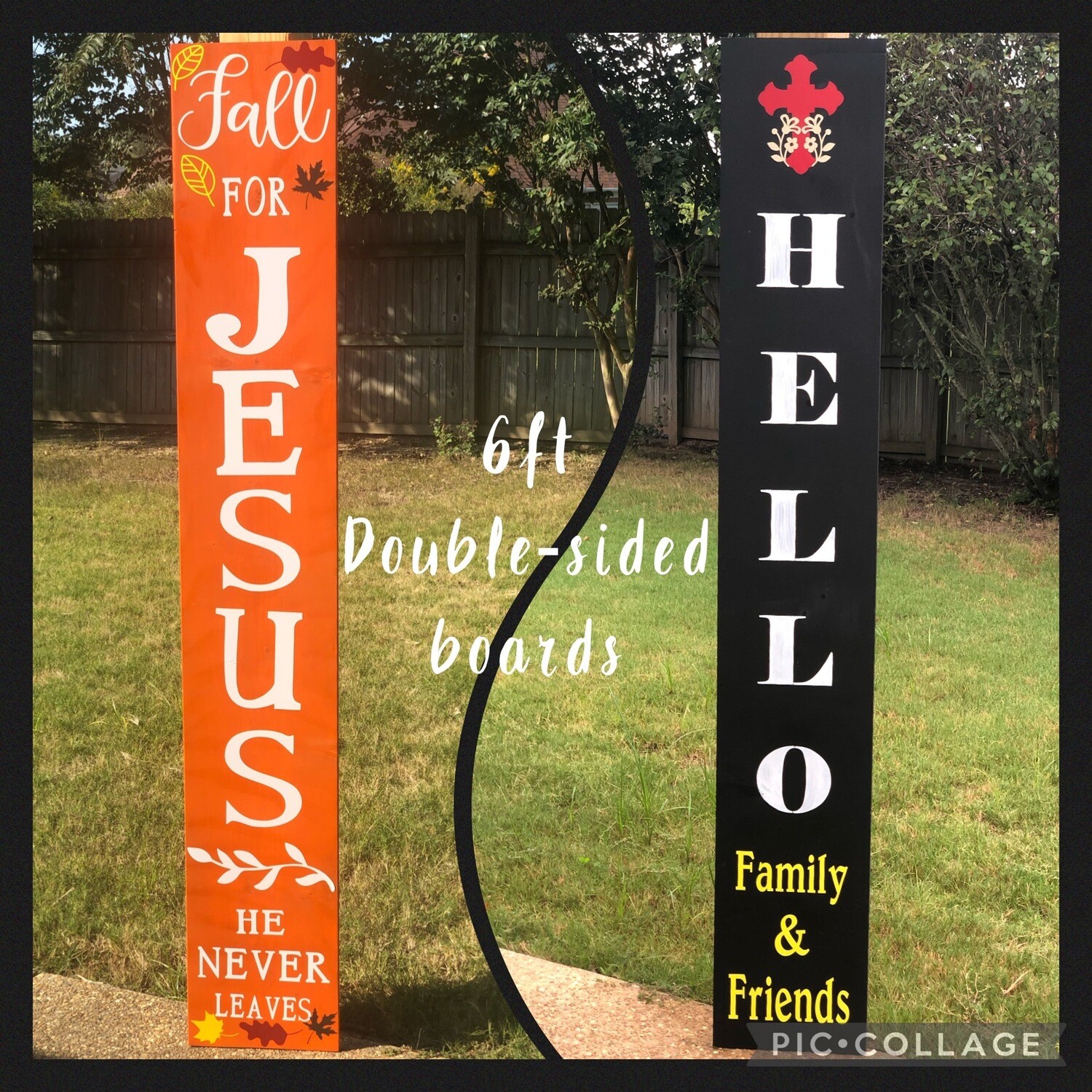 Double-sided 6ft board