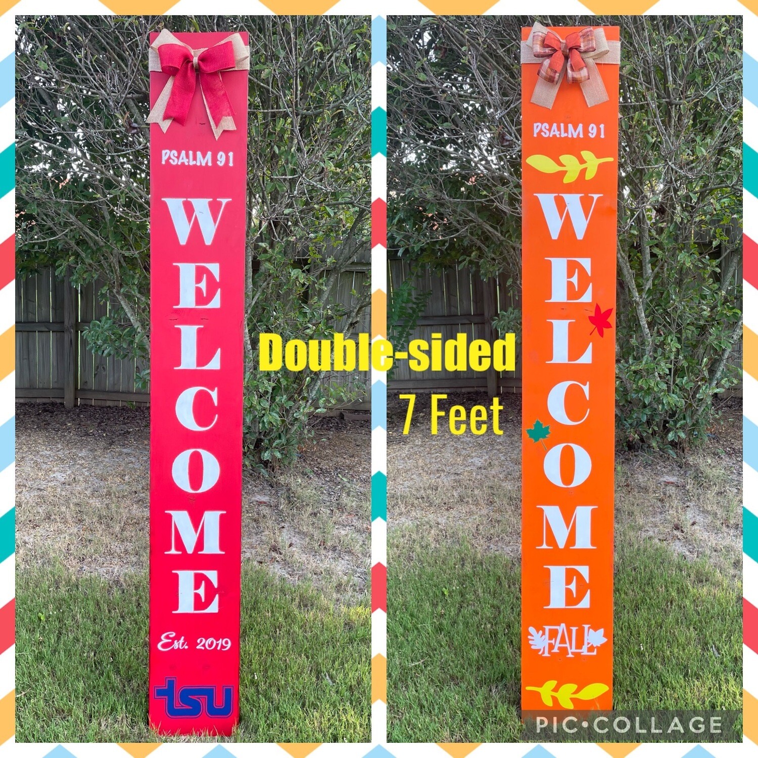 7ft double-sided board