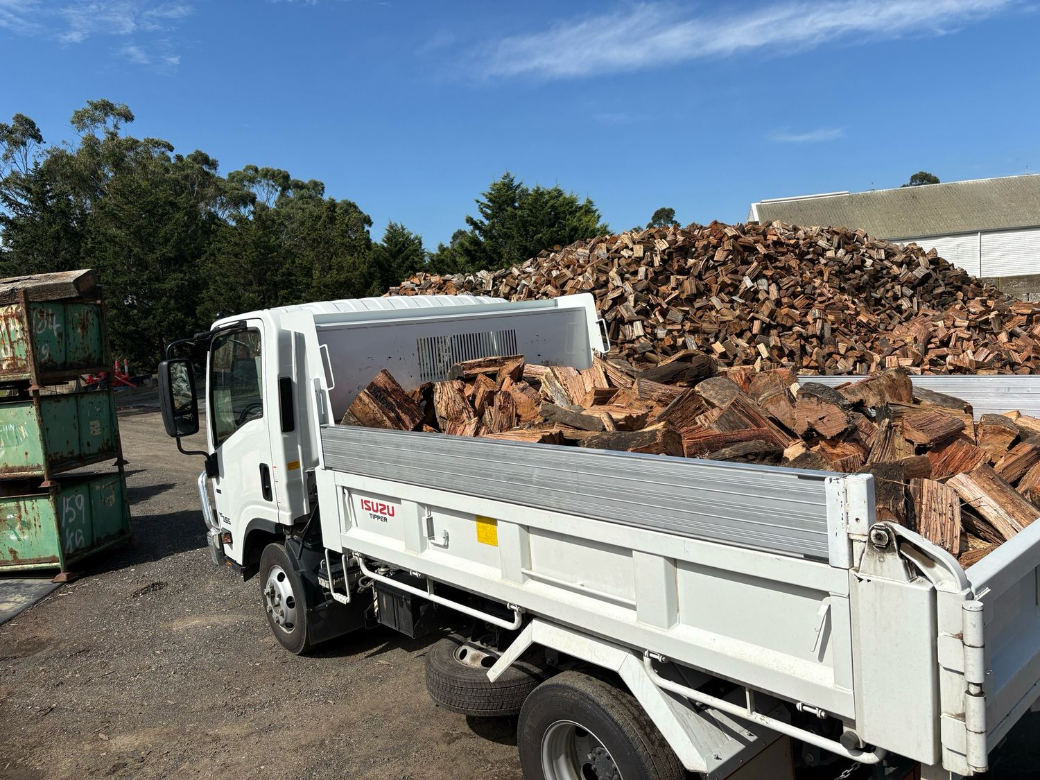 Wood by little Truck - Redgum