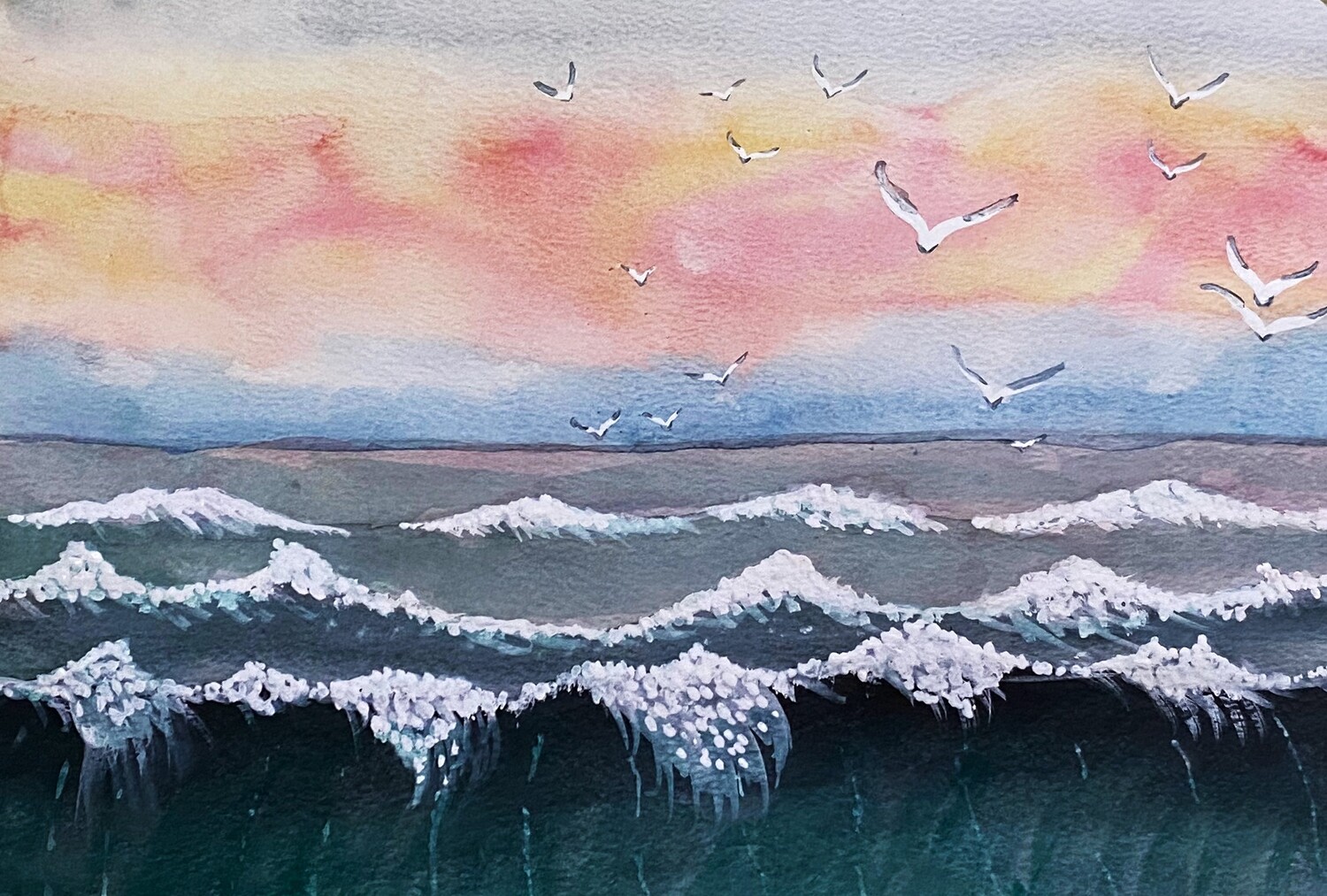 Watercolours - Seascapes