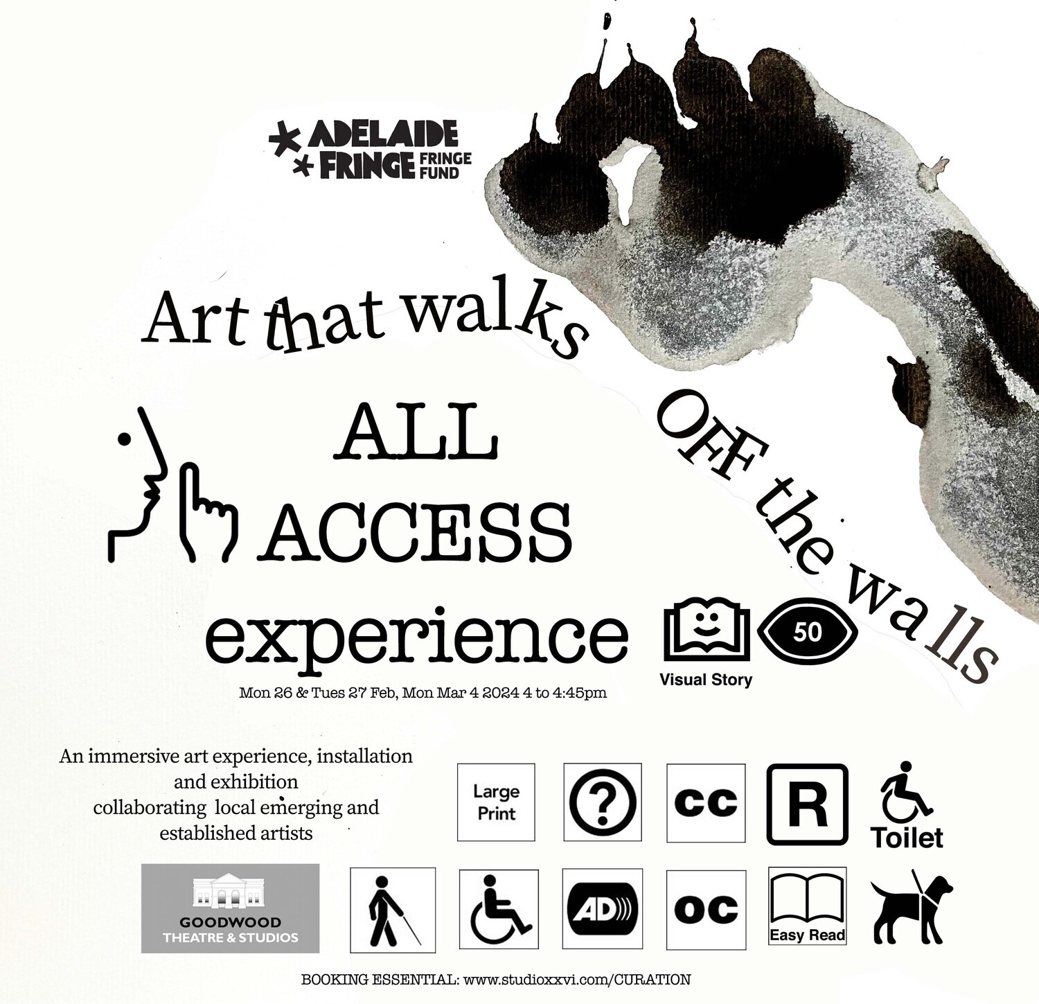 Art that walks OFF the walls ALL ACCESS EXPERIENCE