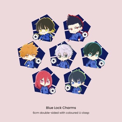 BlueLock Charms