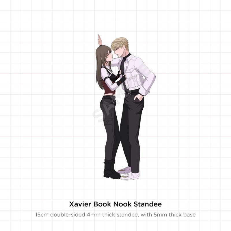 Xav Book Nook Standee