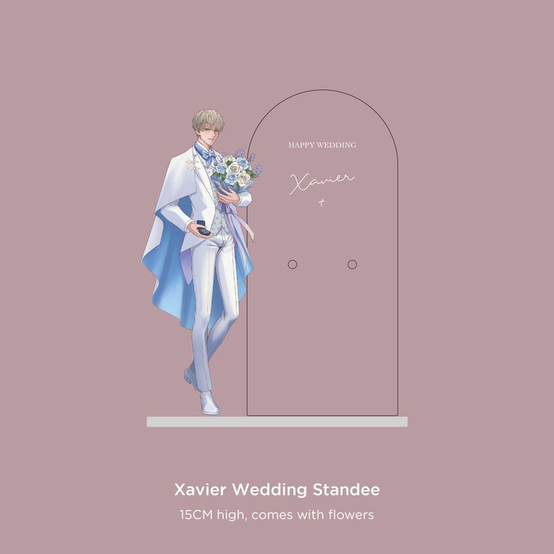 [PO] Xavier Ring Display Wedding Standee