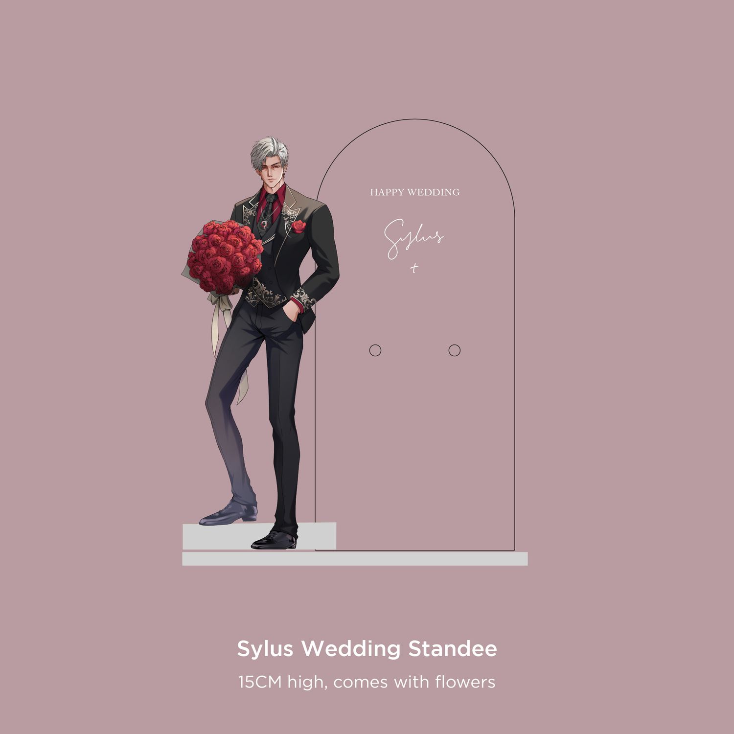 [PO] Sylus Ring Display Wedding Standee