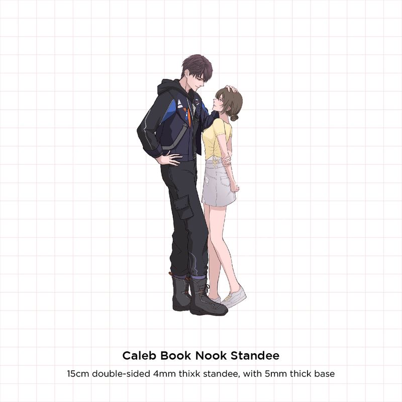 Caleb Book Nook Standee