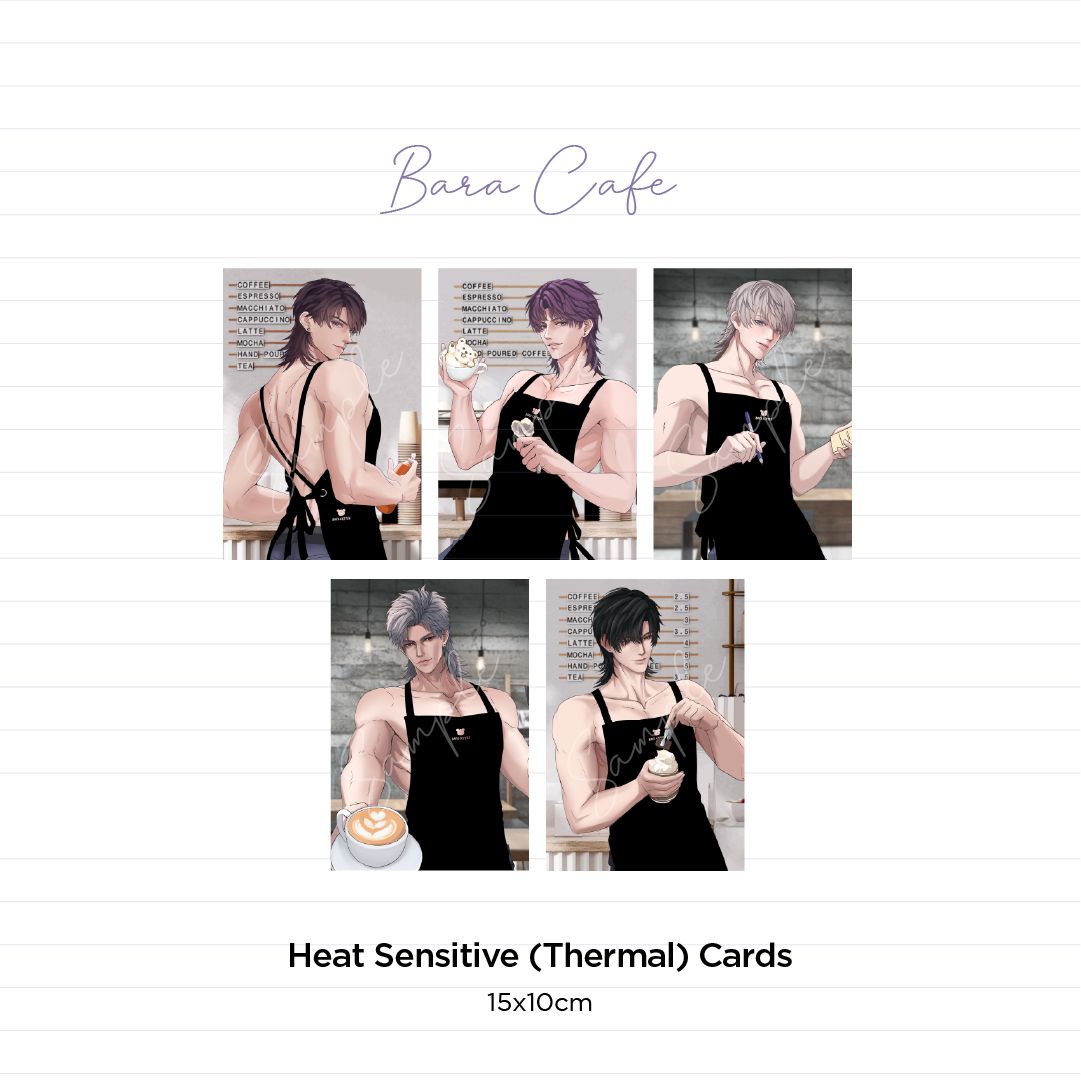 LADS Bara Cafe Thermal Cards