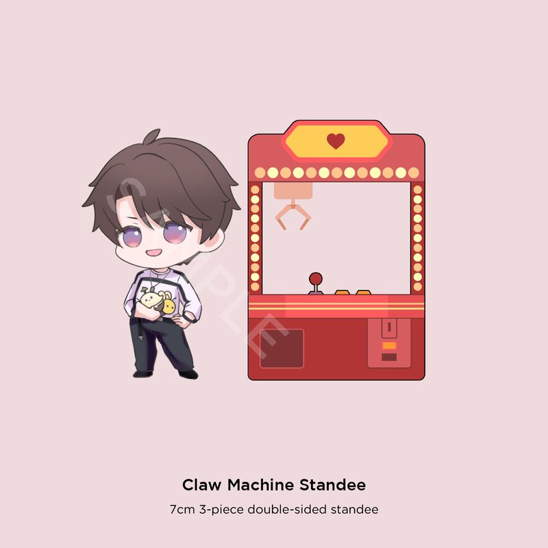 LADS Claw Machine Standee Caleb