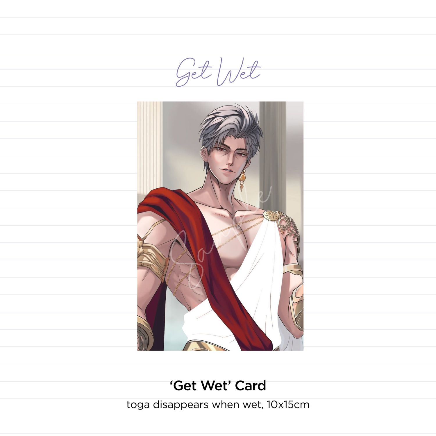 Sylus ‘Get Wet’ Toga Card