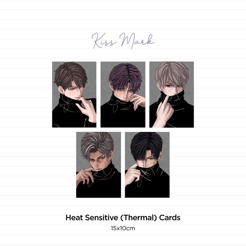 LADS Kiss Marks Thermal Cards