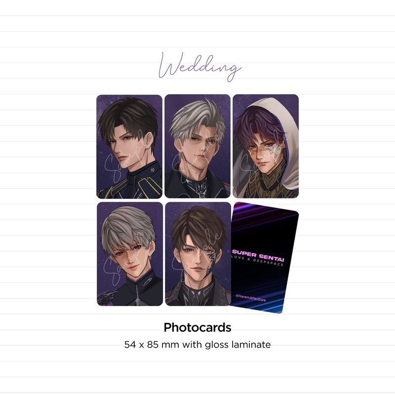 LADS Throne of Eros Photocards