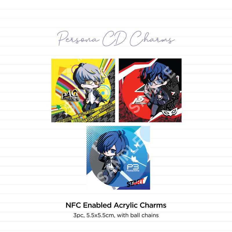 Persona CD Charms