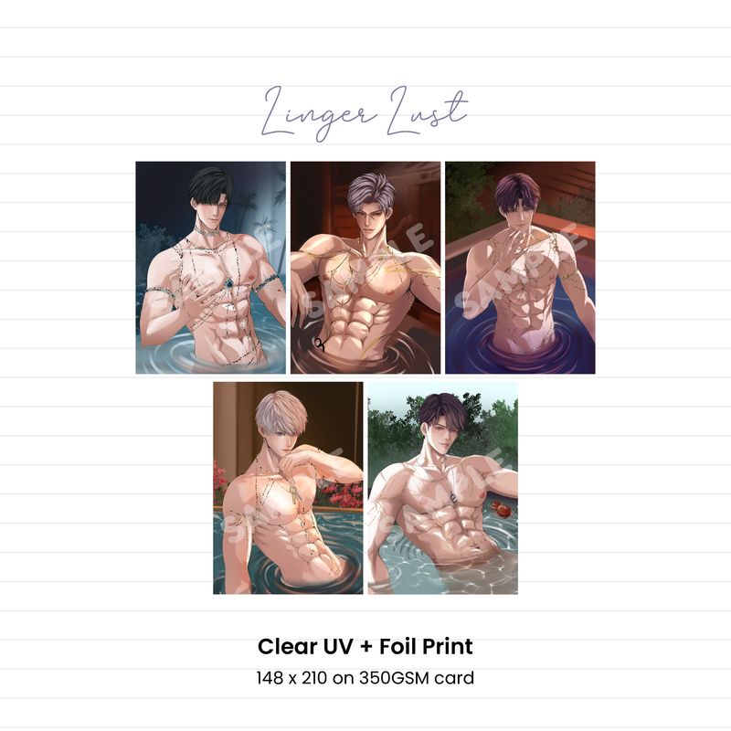 LADS Clear UV + Foil Print