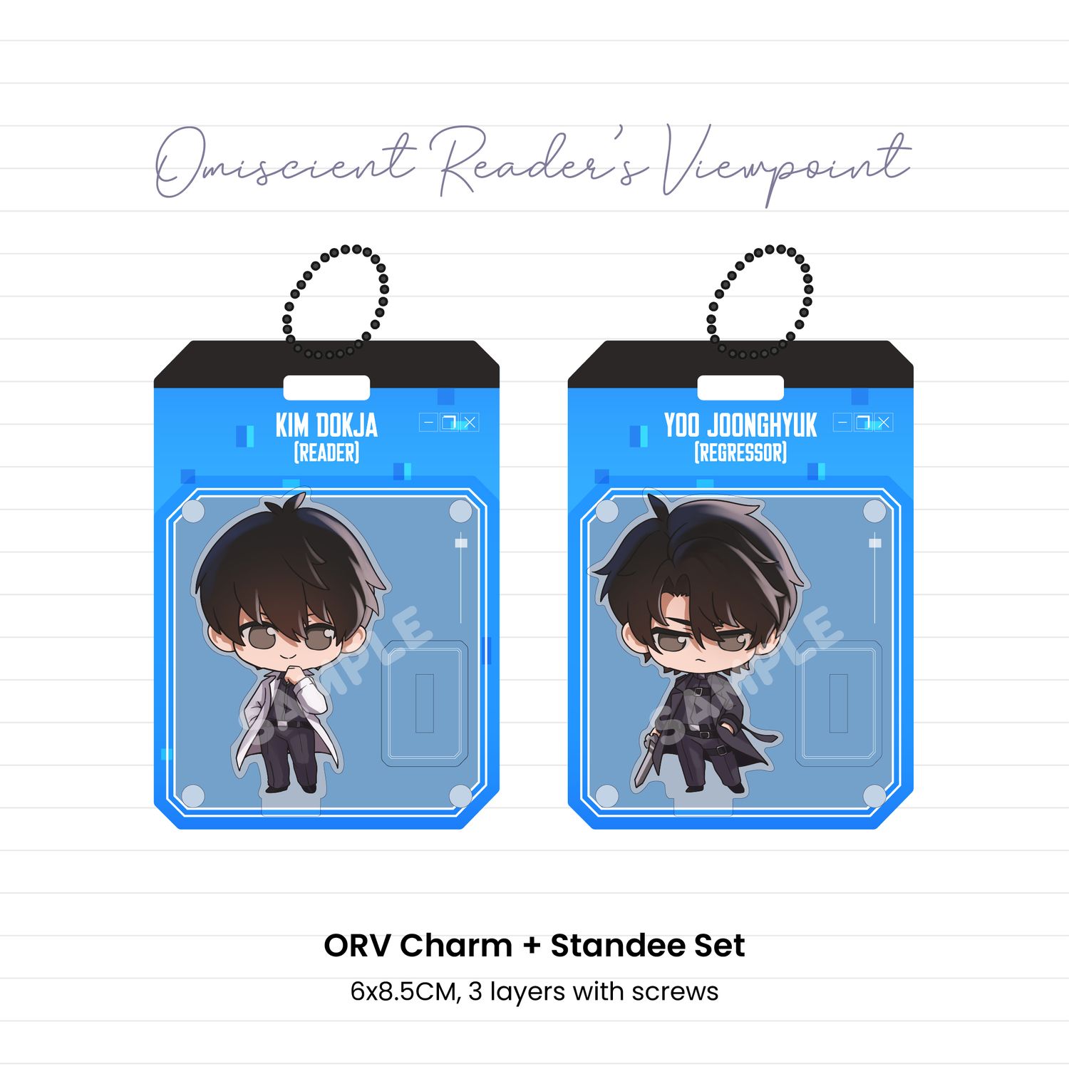 ORV Charm and Standee Set