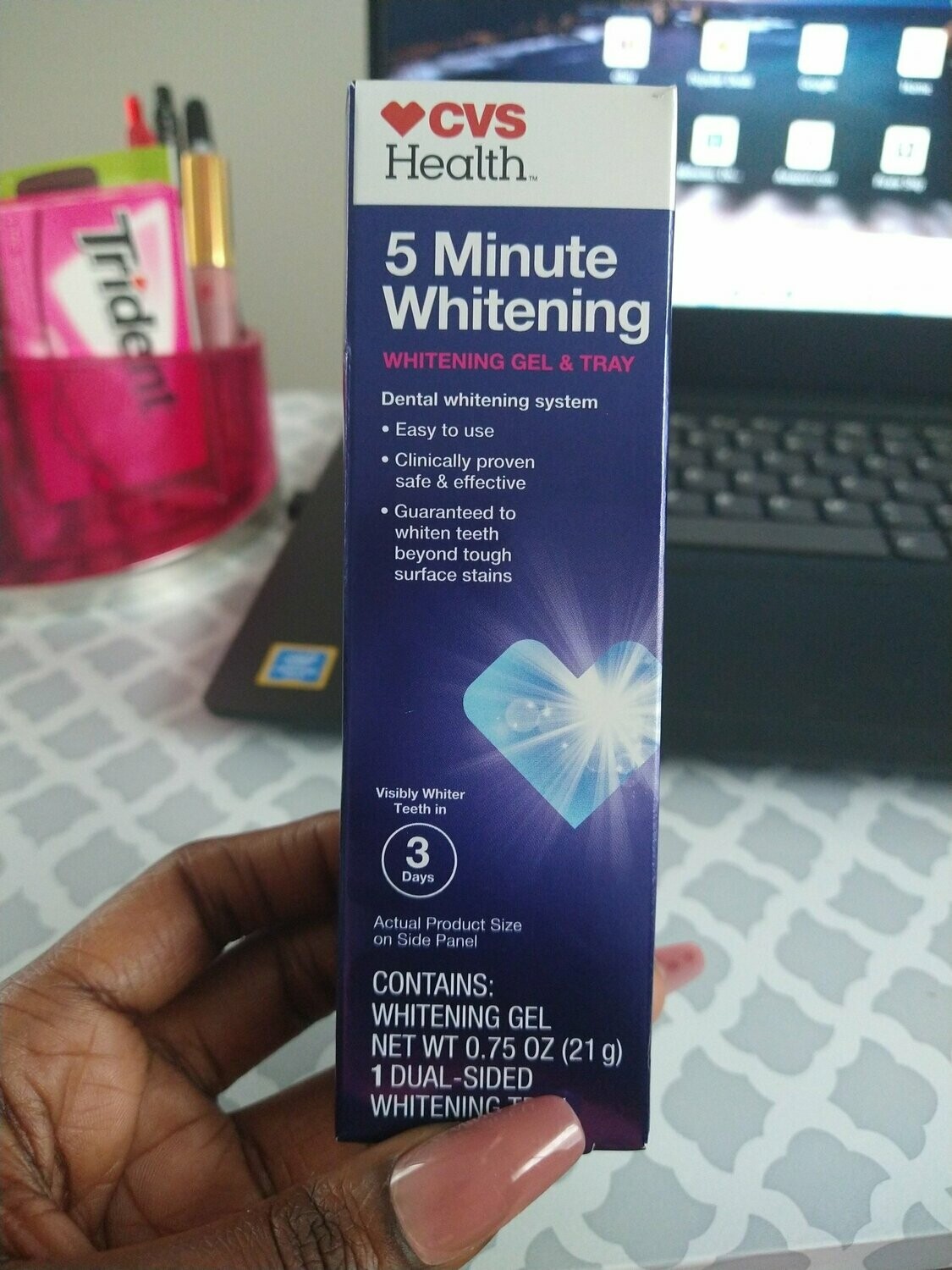 CVS 5 Minute Whitening Whitening Gel & Tray