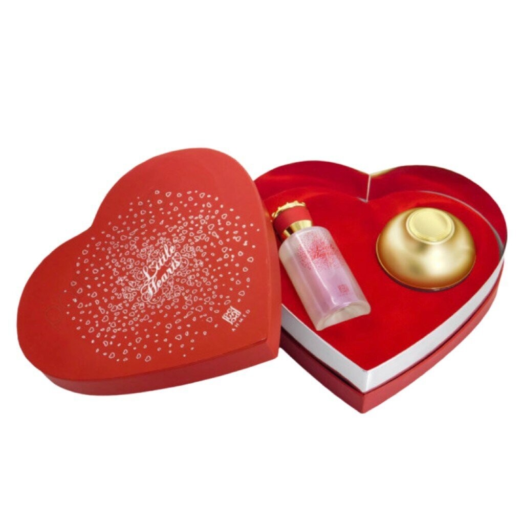 Little Hearts expression of love perfume gift set By Ahmed al Maghribi