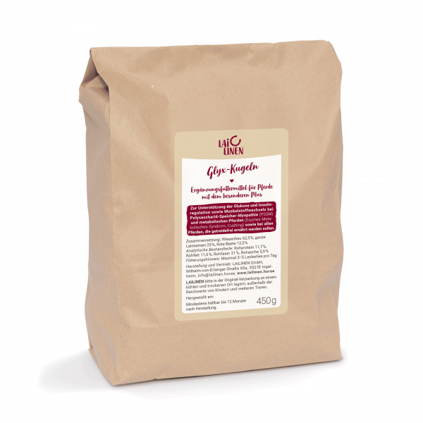 NEU - Glyx-Kugeln auf Basis von Heu - Mega Pack als 450g