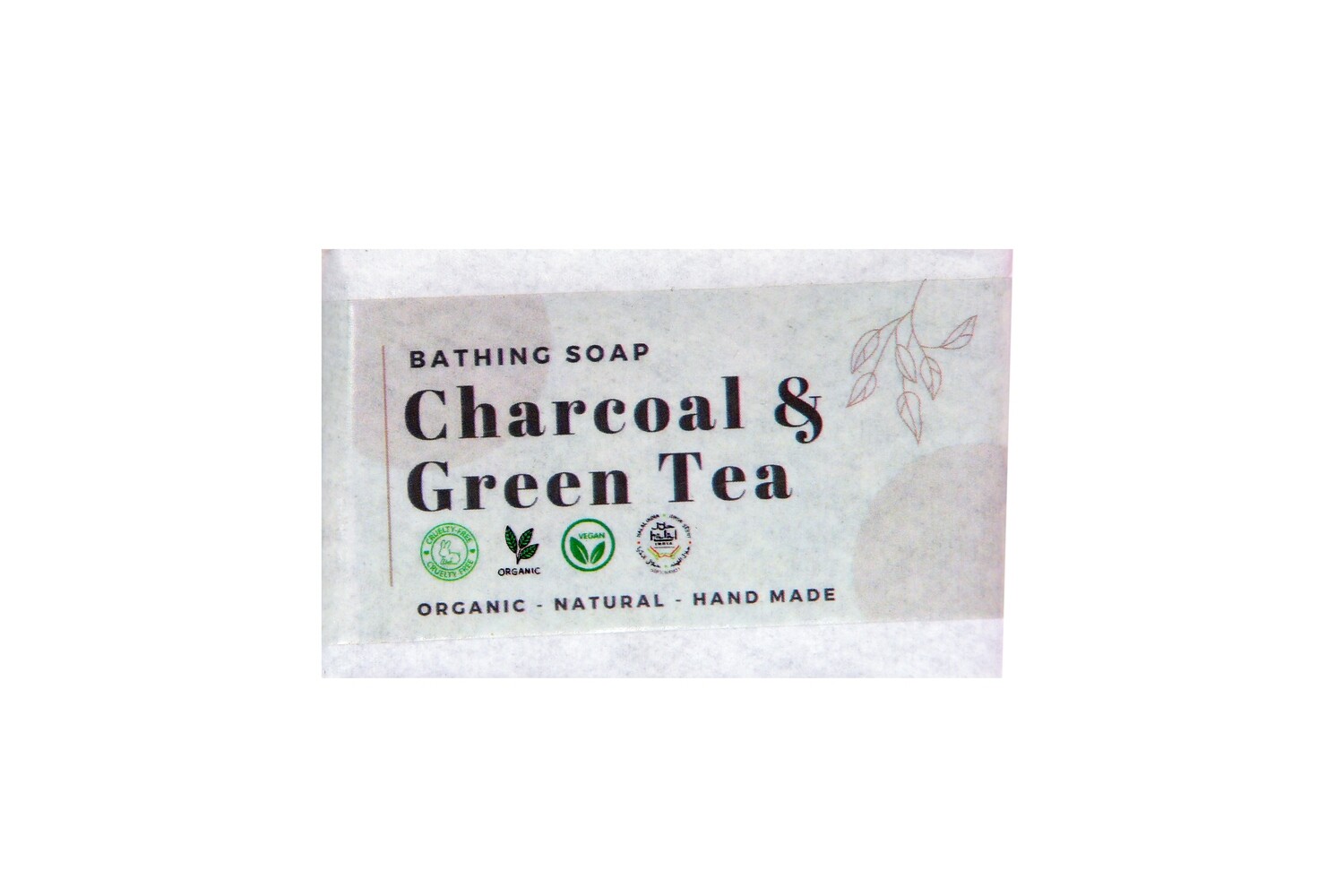 Charcoal Green Tea Soap