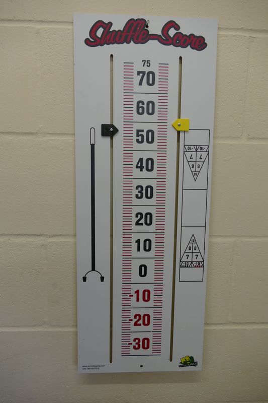 Shuffleboard Scoreboard Shuffleboard Scoreboard