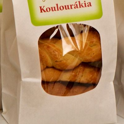 Koulourákia (bag of 12 cookies)