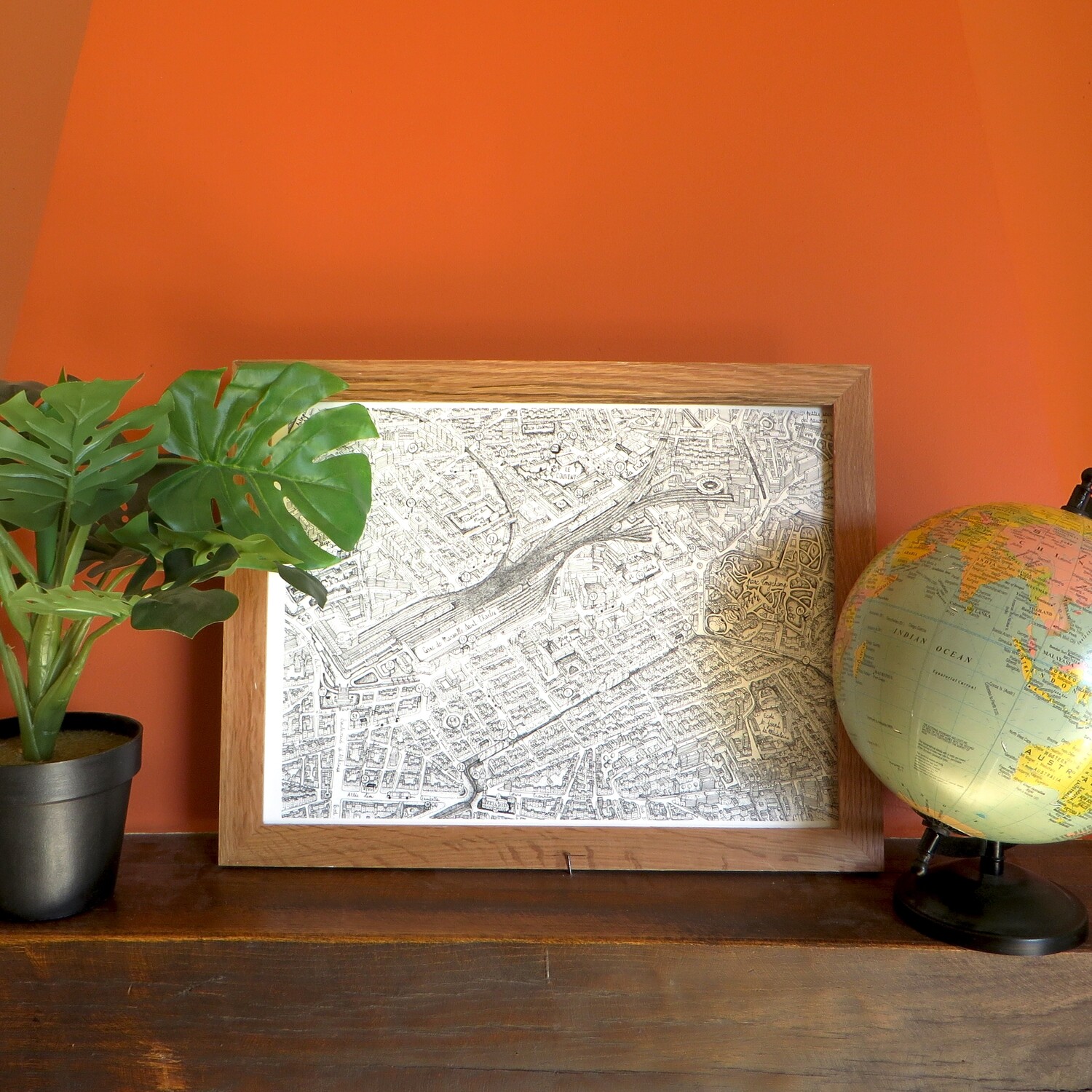 La Gare Saint-Charles - Affichette (format A4)