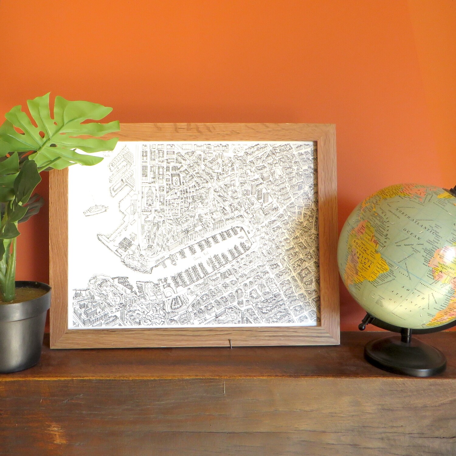 Le Vieux-Port - Affichette (format A4)