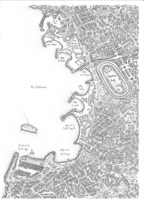 La Pointe-Rouge (format A3)