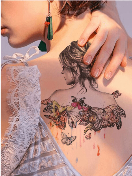 haloween tattoo stecker
