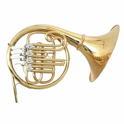 Bb French Horn with 4 rotary valves