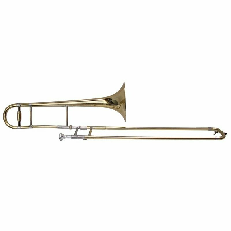 Bb Trombone in gold lacquered finish