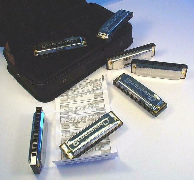 HOHNER M91105
Blues Harmonica Set - 7 pcs Included