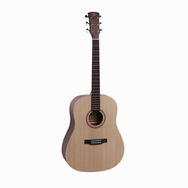 GRAND TETON-DN-NT
Dreadnought acoustic guitar in open pore satin finish