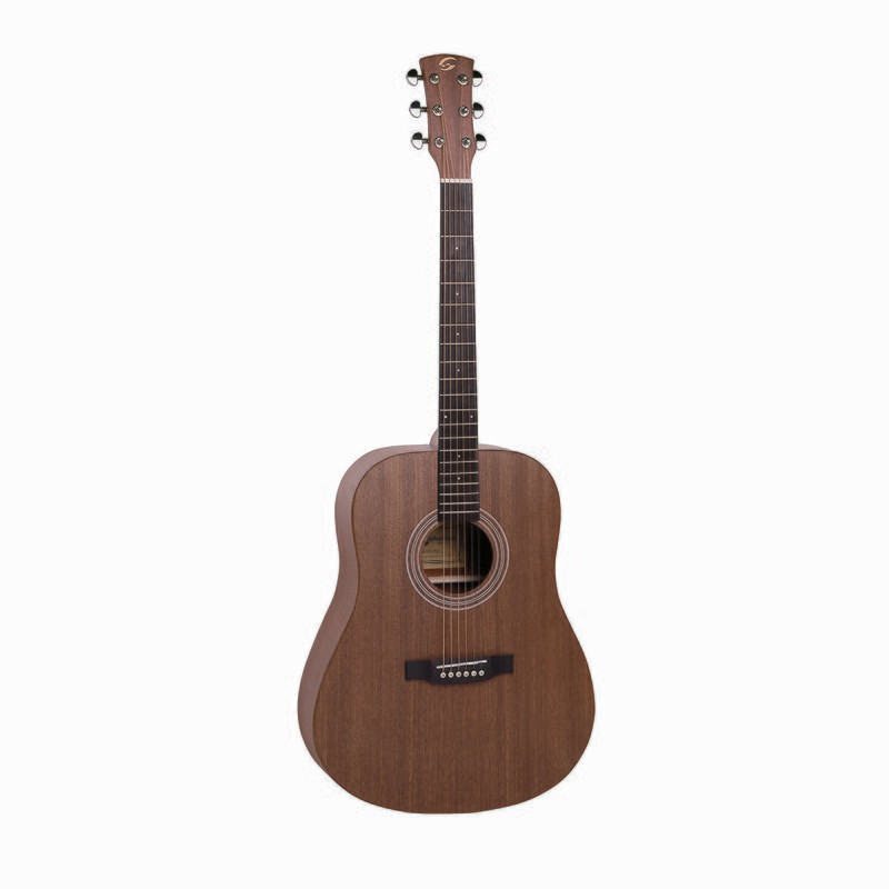 ZION-DN-M
Dreadnought acoustic guitar in open pore satin finish