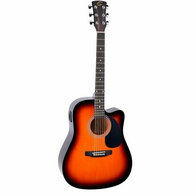 YOSEMITE-DNCE-SB
Dreadnought cutaway Acoustic guitar with preamp