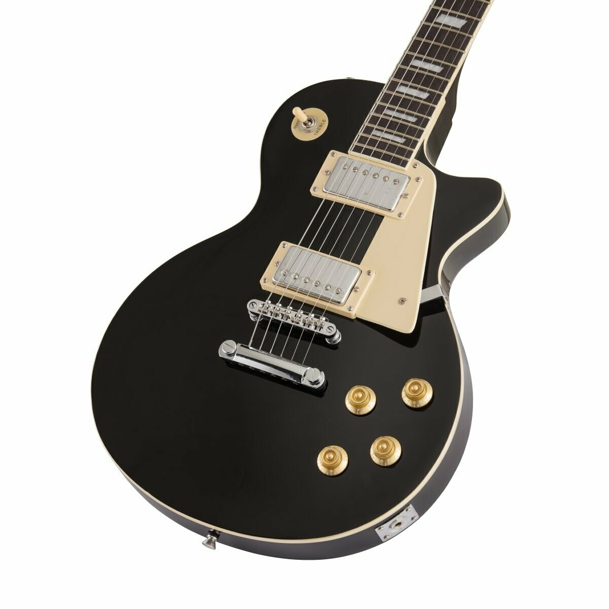 MILESTONE-PRO BK
Arch top cutaway electric guitar with 2 humbuckers and set-in neck