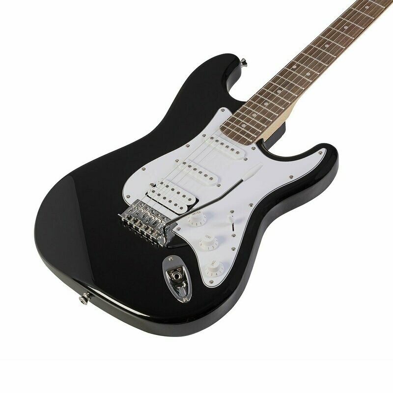 RIDER-STD-H BK
Double cutaway electric guitar with 2 single coils + 1 humbucker
