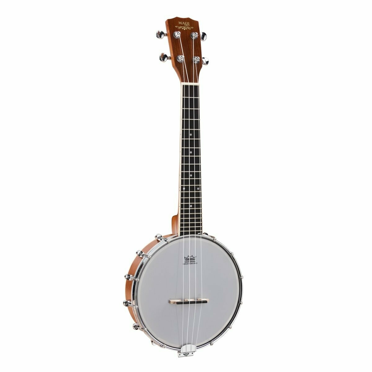 SUBJ-20
Ukulele Banjo featuring sapele mahogany body and REMO head