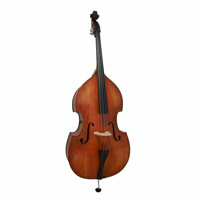 P906-34
Virtuoso Pro solid spruce top hand made 3/4 doublebass with flame maple back & sides
