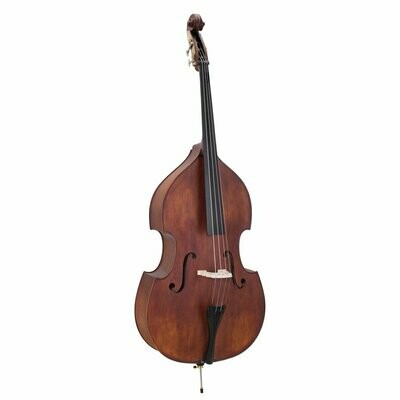 P810-34
Virtuoso Pro solid spruce top hand made 3/4 doublebass with maple back & sides