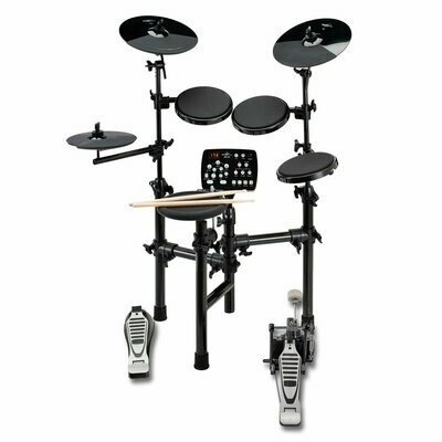 REALKIT-HOME
Electronic drum kit with foldable rack and advanced sound module