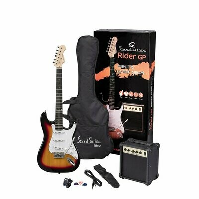 RIDER GP 3TS
Electric Guitar Pack - 3T Sunburst