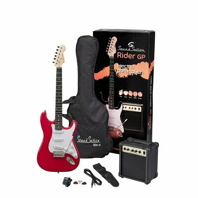 RIDER GP CAR
Electric Guitar Pack - Candy Apple Red