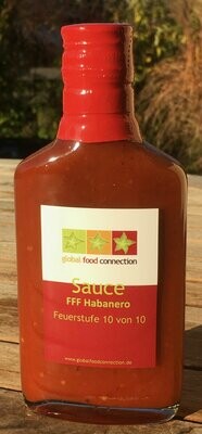 FFF Habanero Chili Sauce Feuerstufe 10 von 10