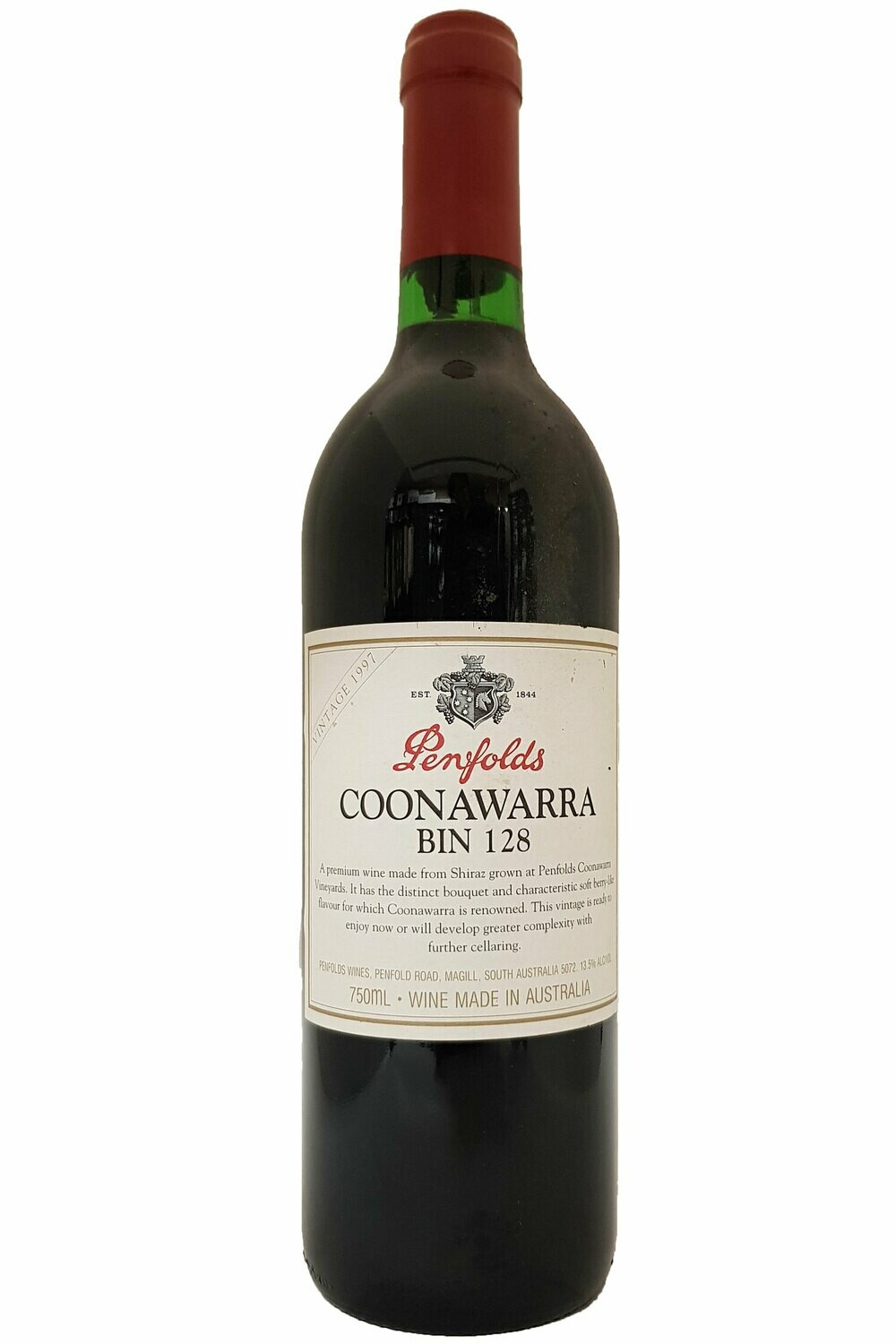 Penfolds Bin 128 Shiraz 1997 750ml