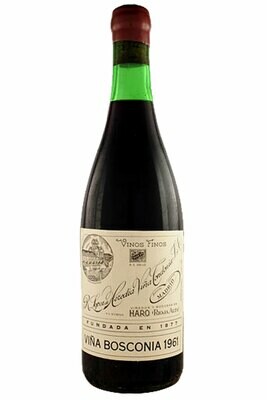 Vina Bosconia Gran Reserva 1961 750ml