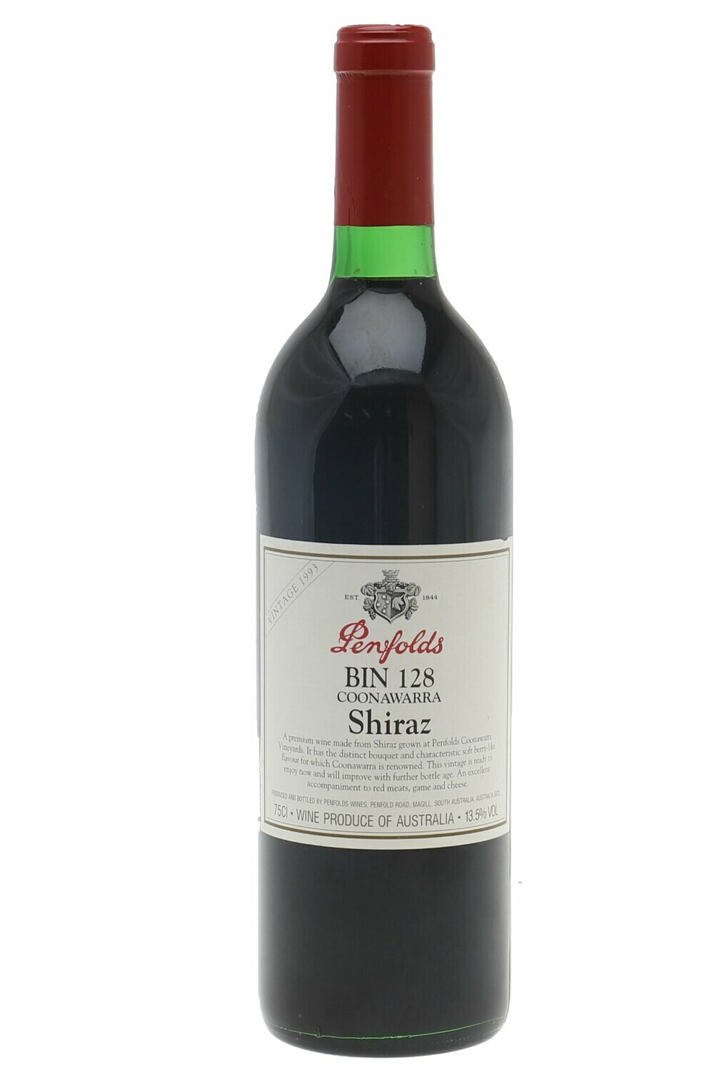 Penfolds Bin 128 Shiraz 1993 750ml