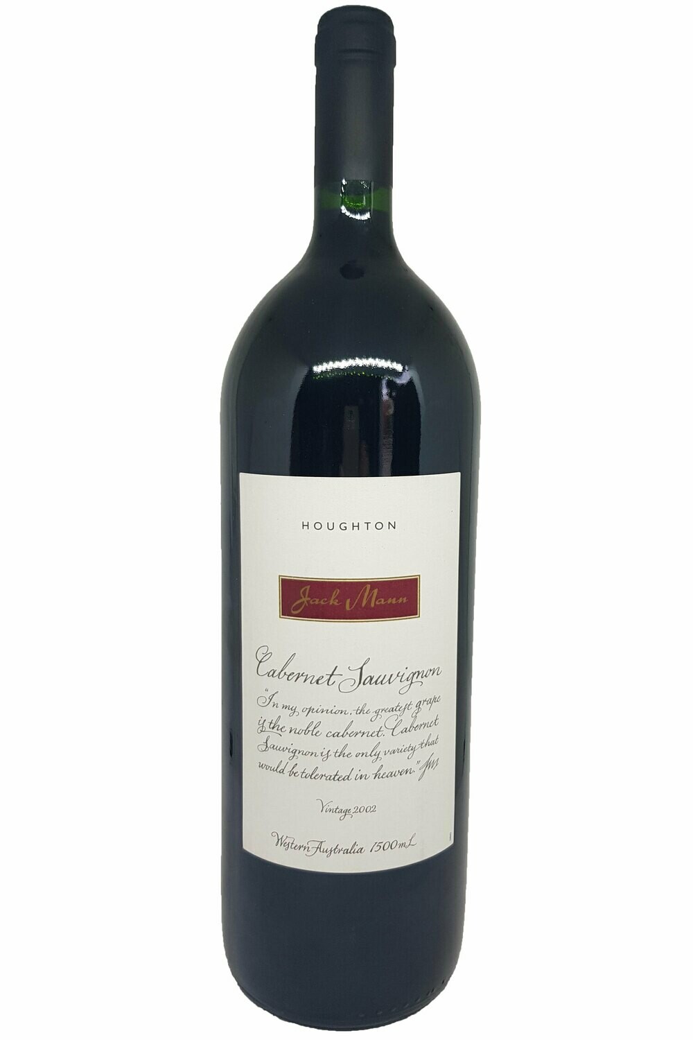 Houghton 'Jack Mann' Cabernet Sauvignon 2002 1.5l