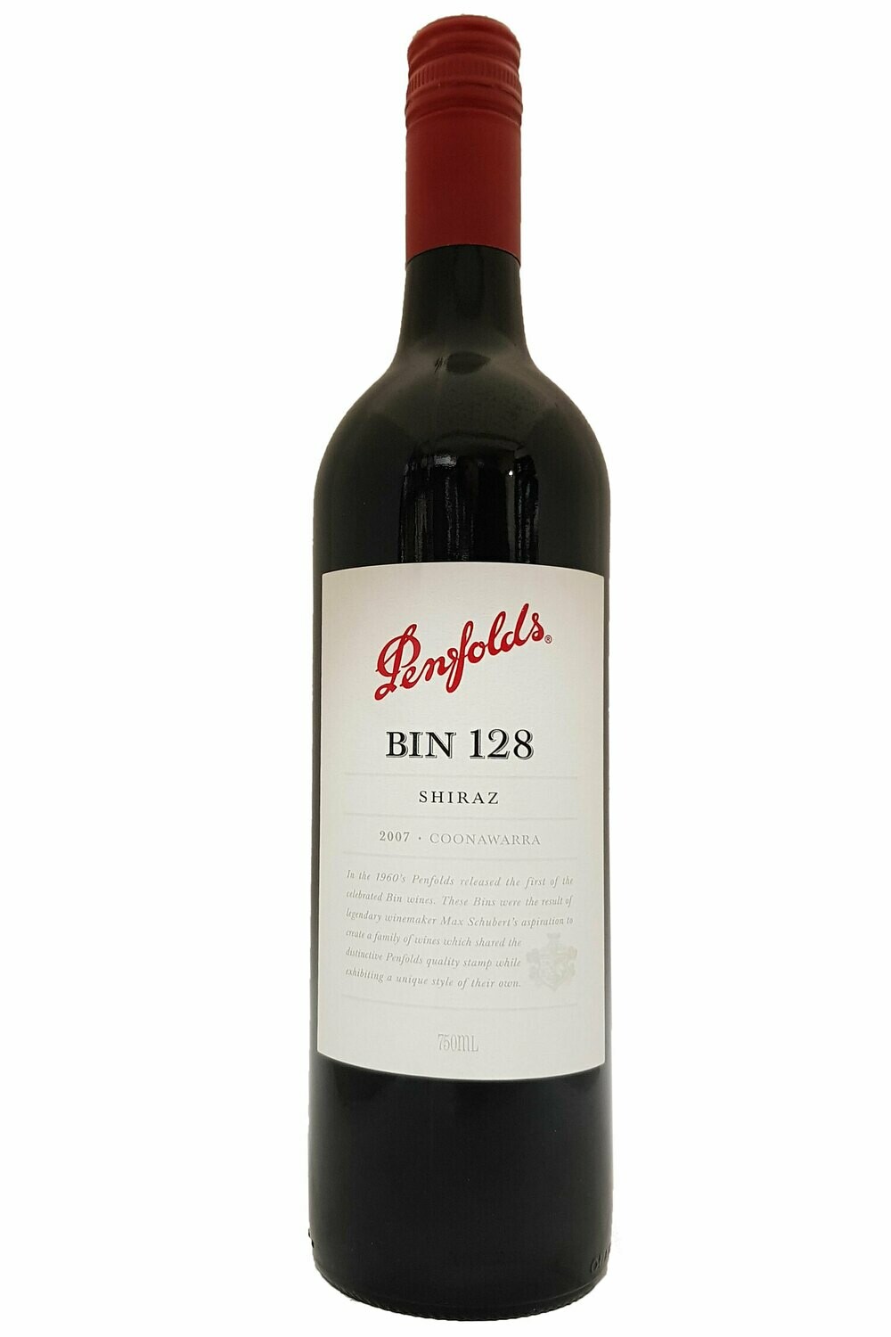 Penfolds Bin 128 Shiraz 2007 750ml Screwcap