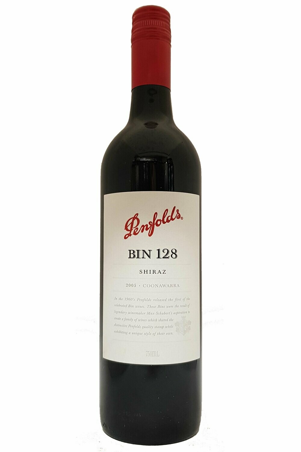 Penfolds Bin 128  Shiraz 2005 750ml