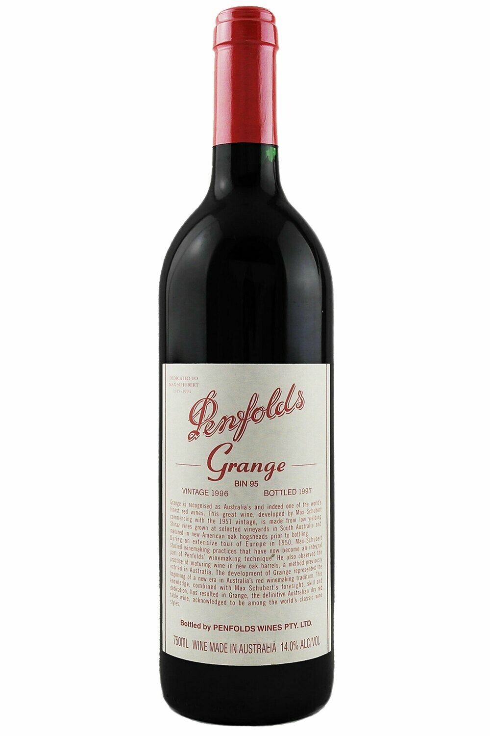Penfolds Grange 1996 750ml